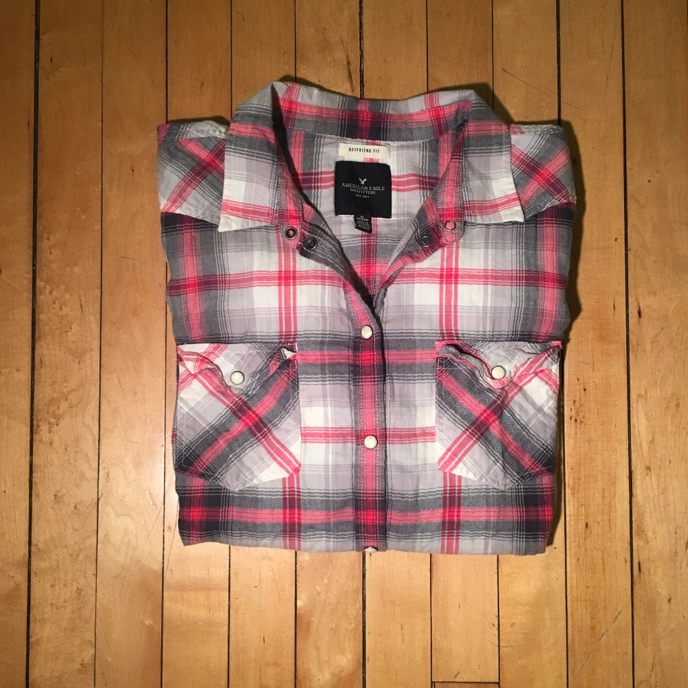 Snap Front Flannel